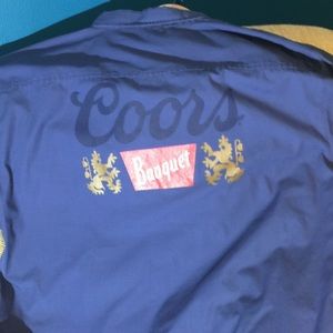 Coors delivery style short sleeve shirt.